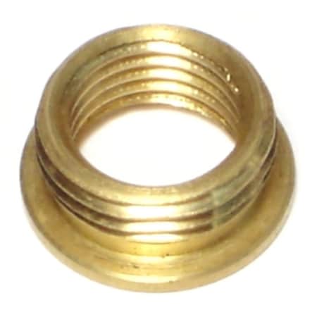 Midwest Fastener 3/8M x 1/4F Brass Reducing Bushings 6PK 64675